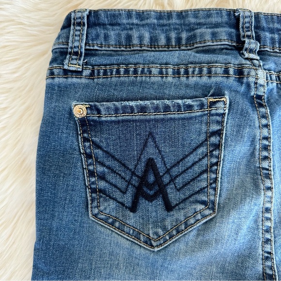 EUC- 7 For All Mankind - Girls The Ankle Skinny Denin - SZ 12 - Picture 5 of 14